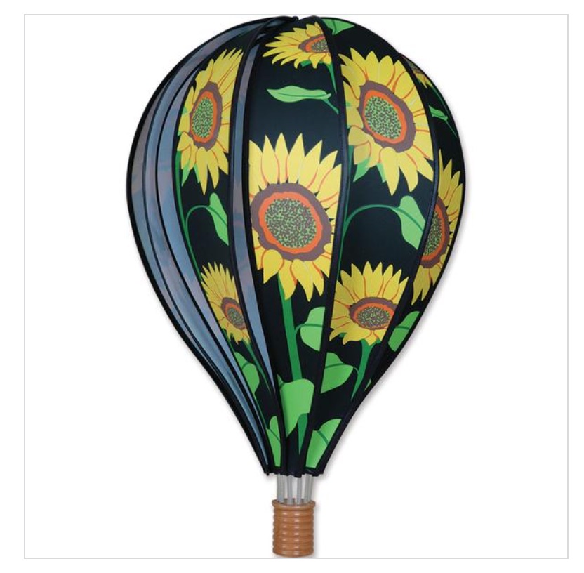 22 In. Hot Air Balloon – Sunflowers